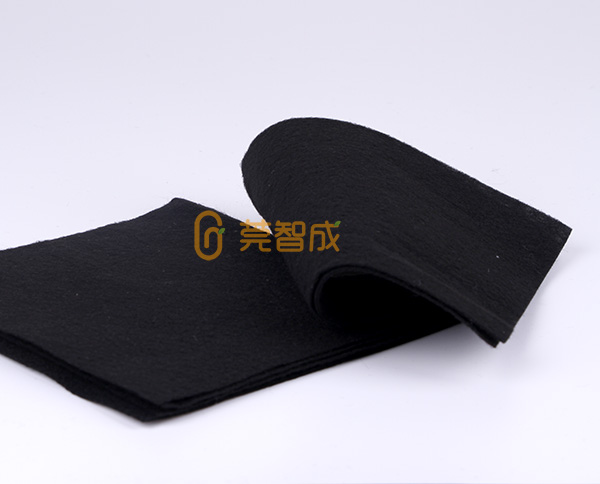 黑色針刺無(wú)紡布訂做